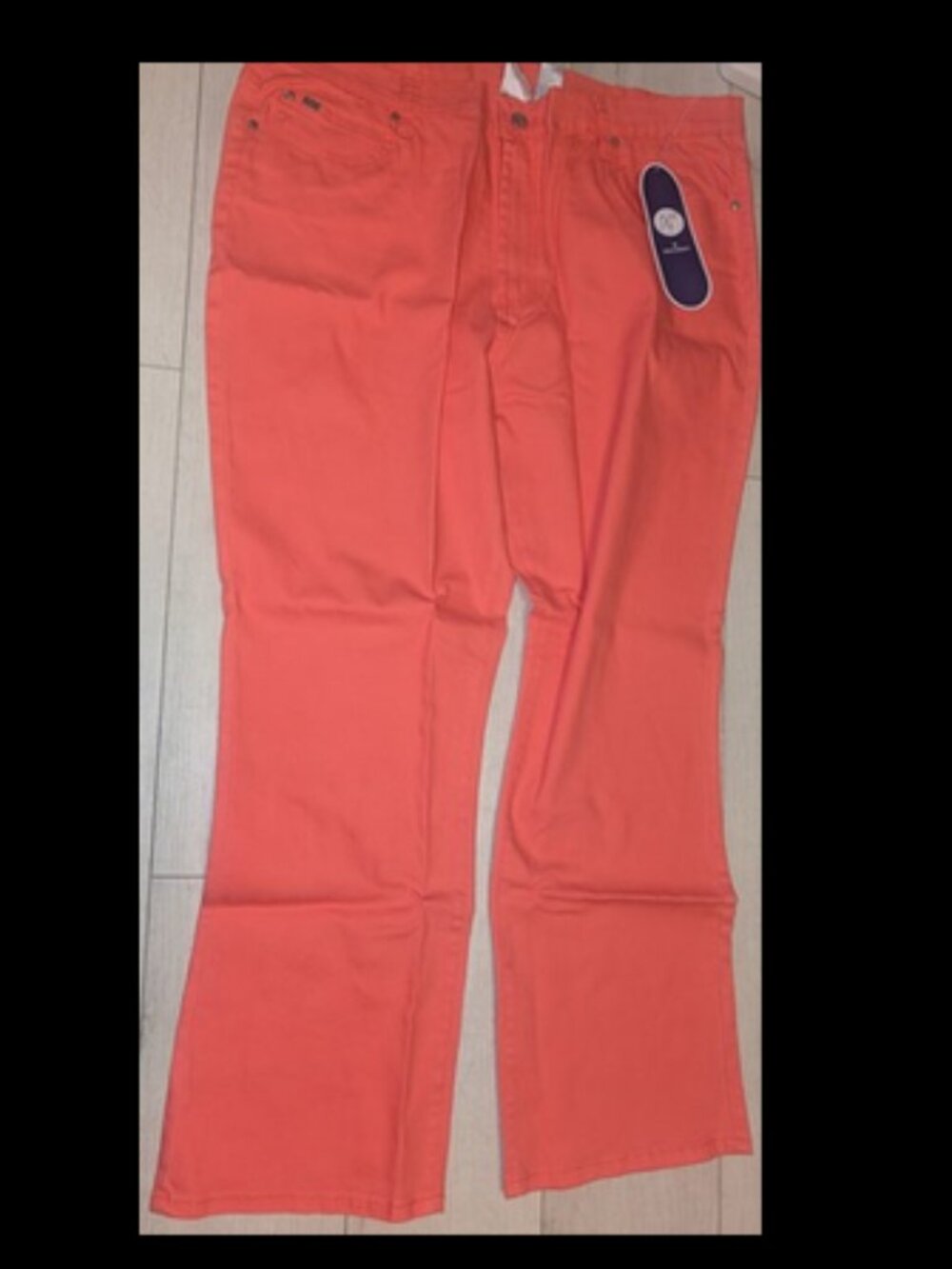 NWT DG2 by Diane Gilman Jeans Color - Watermelon Plus Size Womens 22W